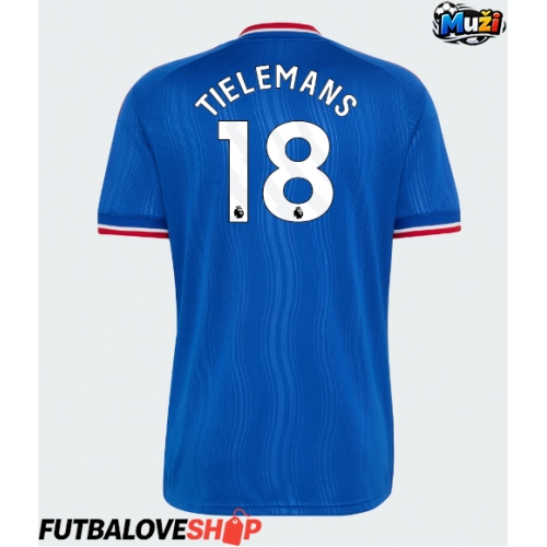 Dres Manchester United Youri Tielemans #18 Preč 2026-27 Krátky Rukáv